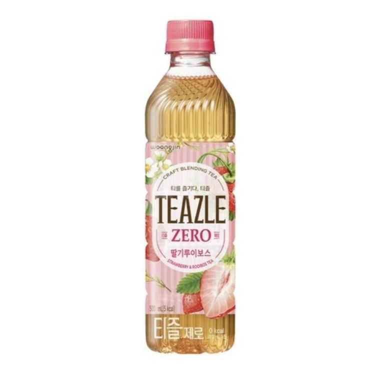 WOONGJIN TEAZLESTRAWBERRY & ROOIBOS TEA 500ML/20/CS