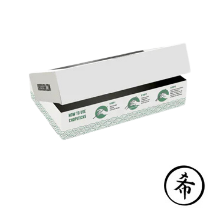 KIBO PAPER SUSHI BOX 001 600PCS/CS