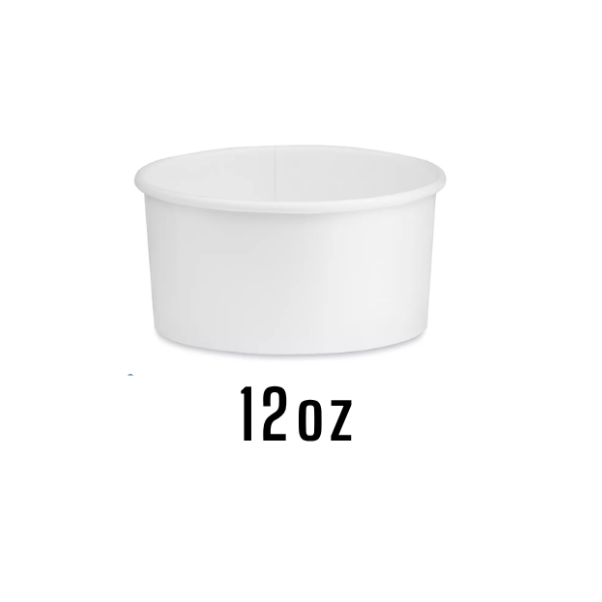 KFRAFT 12OZ PAPER BOWL 1000PCS/CS