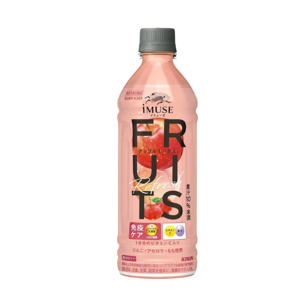 KIRIN IMUSE FRUITS APPLE MIX DRINK 500ML 24/CS