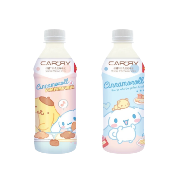 CARRY CITRUS MILK FLAVORED YOGURT DRINK (CINNAMOROLL) 350ML 24/CS