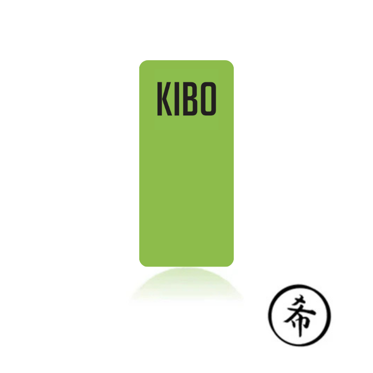 STICKER - KIBO RECTANGULAR SEALING (1"x2") 1000PCS/EA