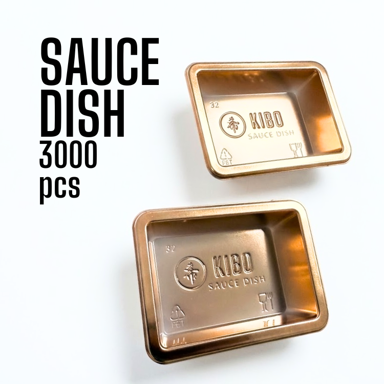 KIBO SAUCE DISH 3000PCS /CS