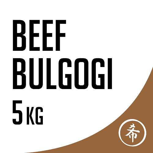 MARINATED BEEF (BULGOGI) 5KG /EA