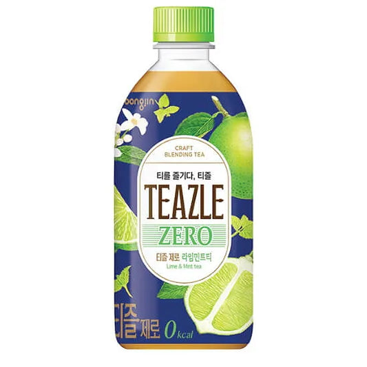 WOONGJIN TEAZLE  LIME & MINT TEA 500ML/20/CS