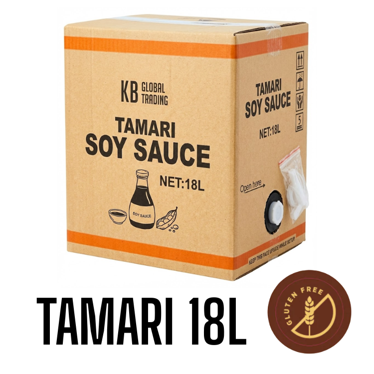 KB TAMARI SOY SAUCE (GLUTEN FREE) 18L /EA