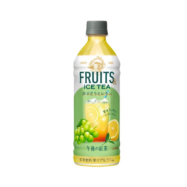 KIRIN FRUITS ICETEA MUSCAT LEMON FLAVOR 500ml 24/CS