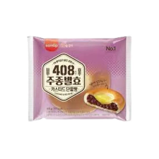 SAMLIP CUSTARD RED BEAN BREAD 105G 36/CS