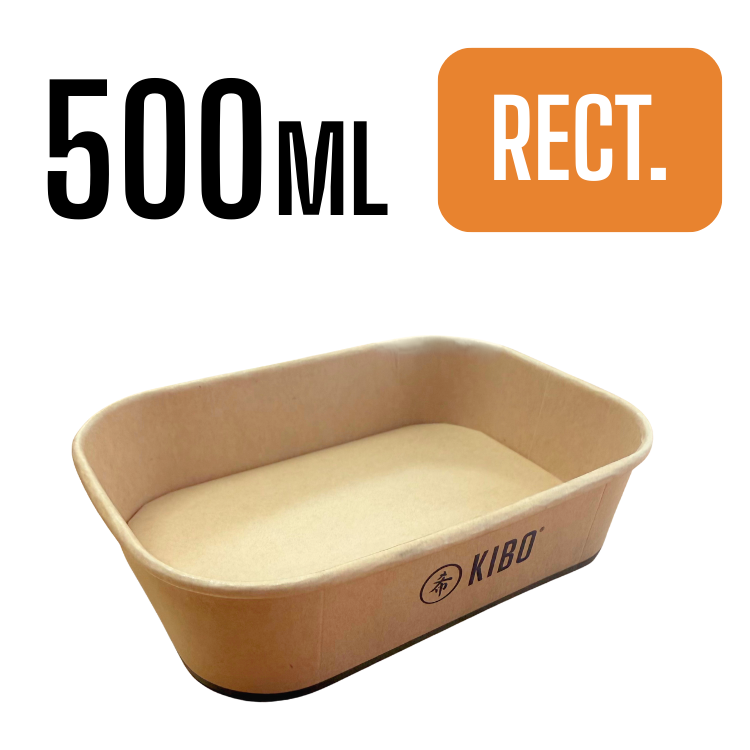 500ML RECTANGULAR CRAFT BOWL 300PCS/CS