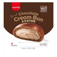 SAMLIP CHOCO CREAM BUN 18PCS/CS
