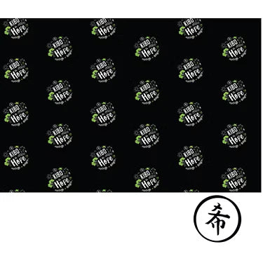 WAX PAPER PACK - BLACK 500PCS/PK