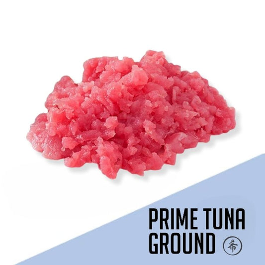 PRIME TUNA GROUND MEAT 10LB/CS