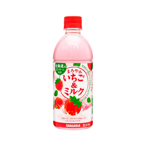SANGARIA STRAWBERRY & MILK 500ML  24/CS