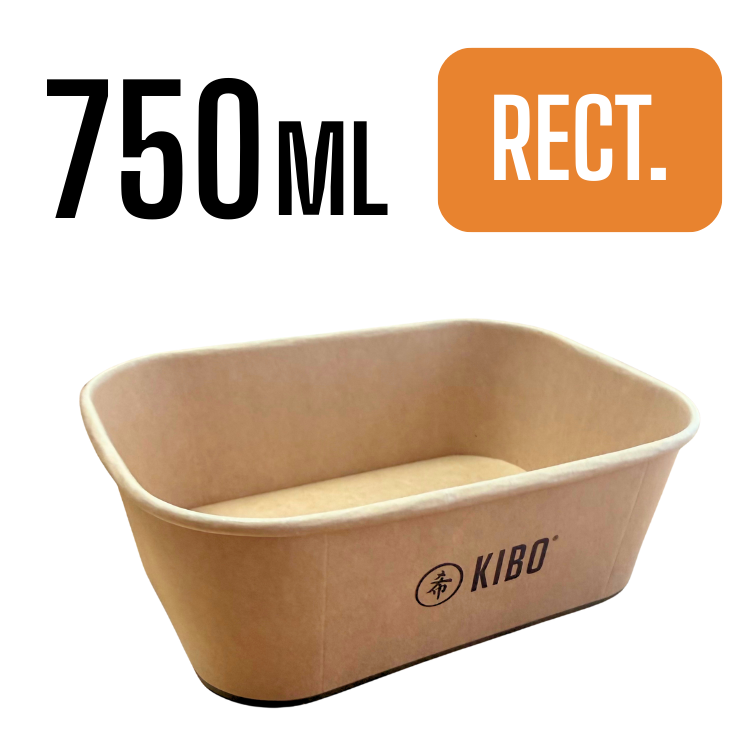 750ML RECTANGULAR CRAFT BOWL 300PCS/CS