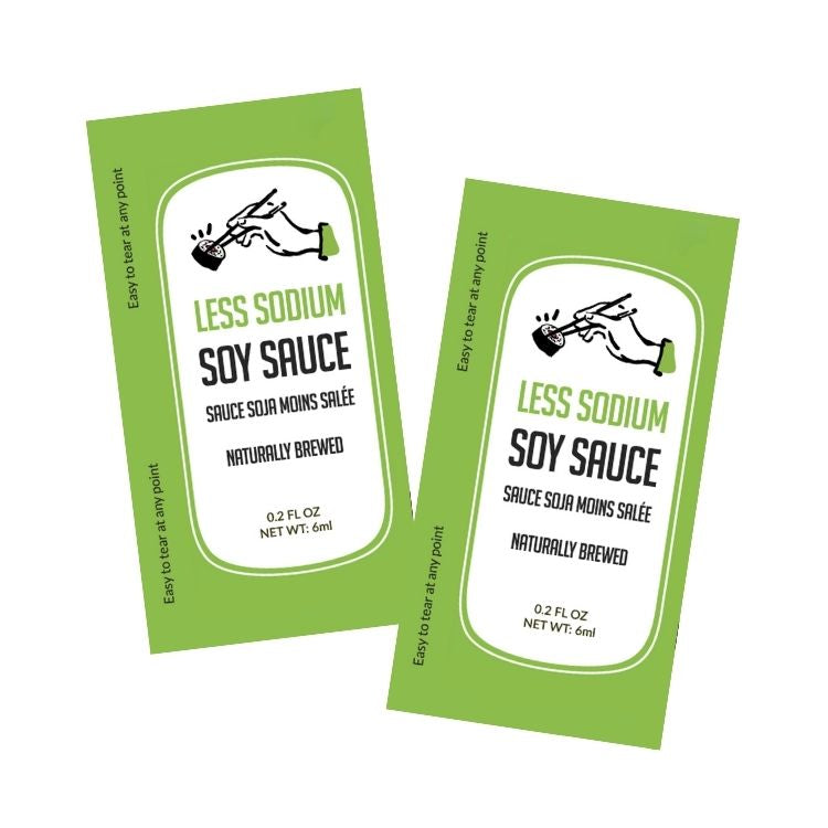 KB SOY SAUCE LOW SODIUM( TO-GO) 6ML 500PCS/CS