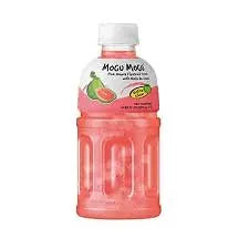 MOGU MOGU PINK GUAVA JUICE WITH NATA DE COCO 320ML/24/CS
