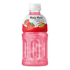 MOGU MOGU STRAWBERRY JUICE WITH NATA DE COCO 320ML/24/CS