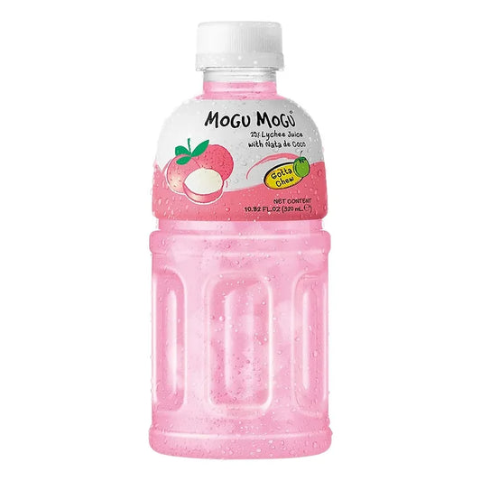 MOGU MOGU LYCHEE JUICE WITH NATA DE COCO 320ML/24/CS