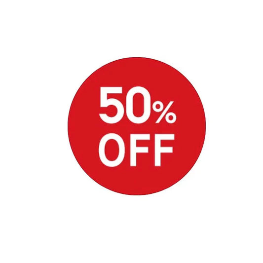 STICKER -50% OFF (4.5CM) 500PCS/EA