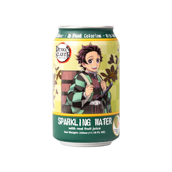 HIGH UP LESS SUGAR SPARKLING WATER DEMON SLAYER (STRAWBERRY LEMON) 330ML  24/CS