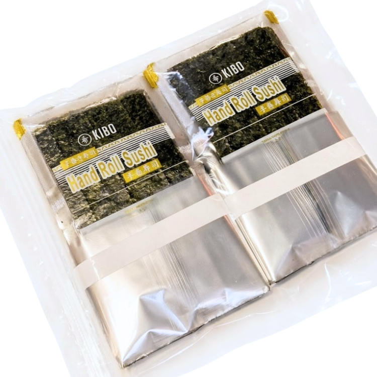 KIBO TEMAKI SUSHI NORI (HAND ROLL FILM) 100PCS /EA