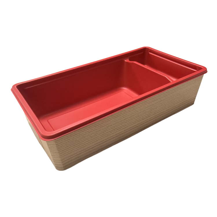 UNAGI DONBURI BOX BASE AND LID 400SET