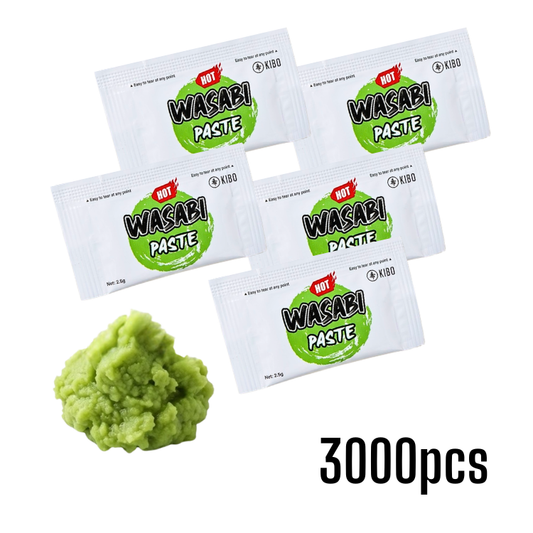 KIBO WASABI PASTE GF 2.5G 3000PCS/CS