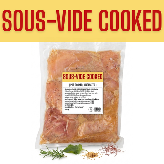 [NEW] CHICKEN, SOUS-VIDE COOKED 2KG/EA
