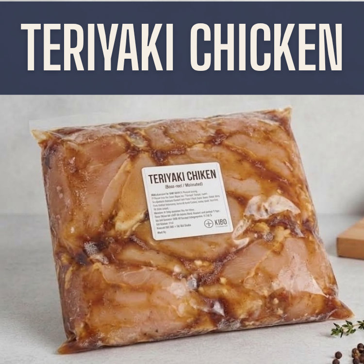 CHICKEN, TERIYAKI 2KG/EA