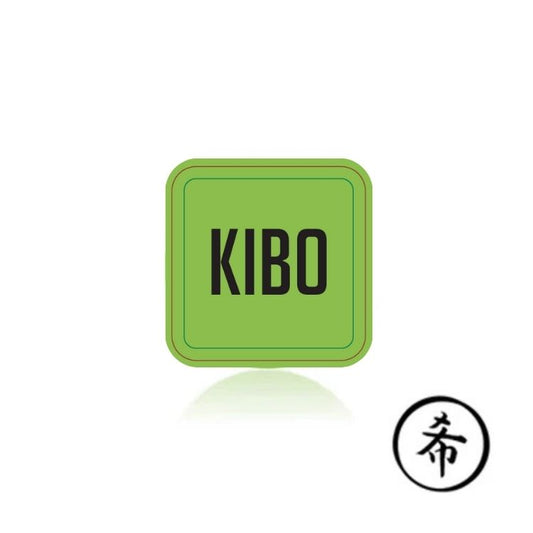 STICKER - KIBO (1 INCH SQUARE) 500PCS/EA