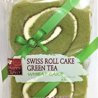 SWEETS SWISS ROLL GREEN TEA 4PC  10PK/CS
