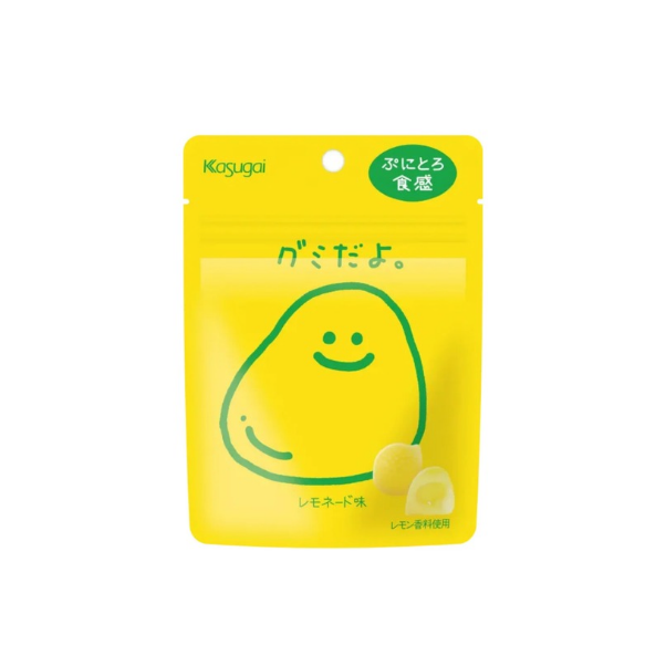 KASUGAI LEMONADE FLAV GUMMY (60G) 6/PK