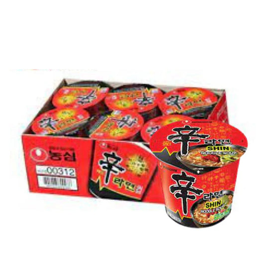 NONGSHIM SHIN CUP NOODLES 75G 6/CS