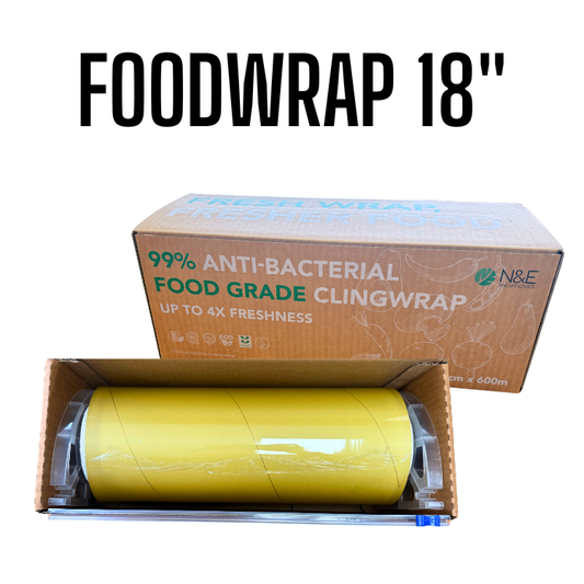 FOOD GRADE CLING WRAP (45CM) 18" 2000FT /EA