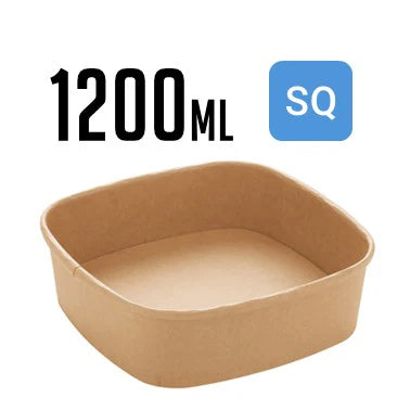 1200ML SQUARE CRAFT BOWL 300PCS/CS