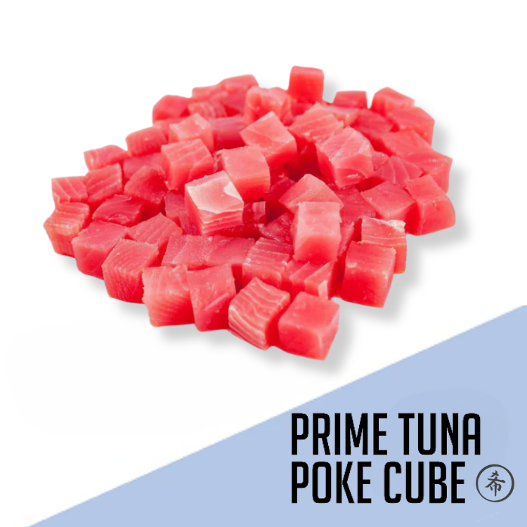 PRIME TUNA POKE CUBE 10LB/CS