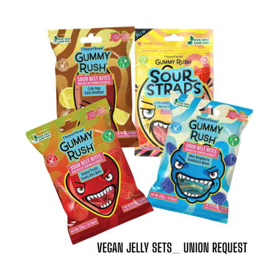 [UNION ONLY] GUMMY RUSH SOUR BELT 60G 93PCS /CASE